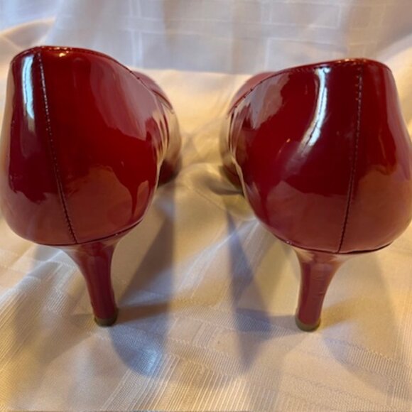 Ruby Red Pumps - Picture 4 of 4